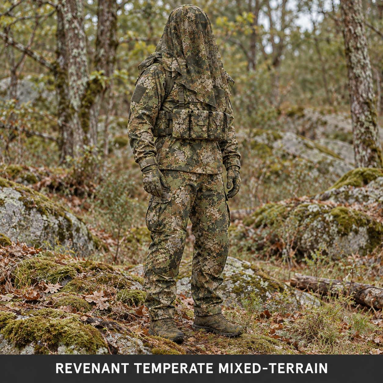 Revenant Temperate Mixed-Terrain colorway field deployment