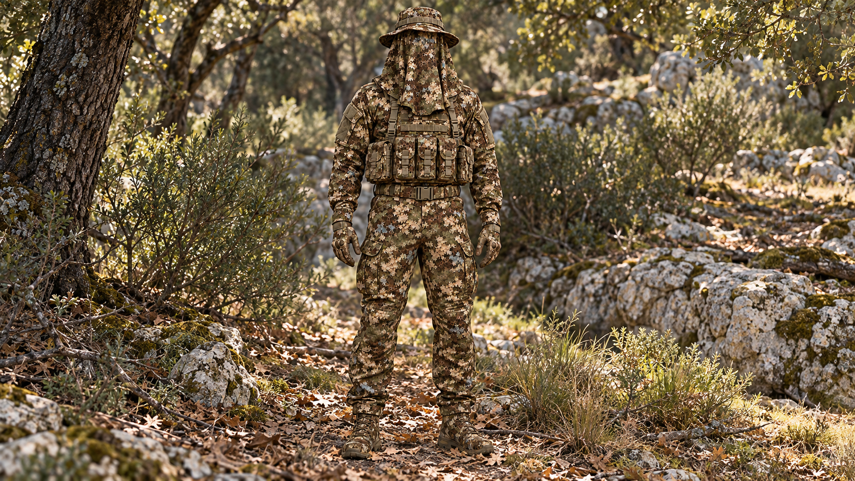 DreadHive-7 operator in terrain